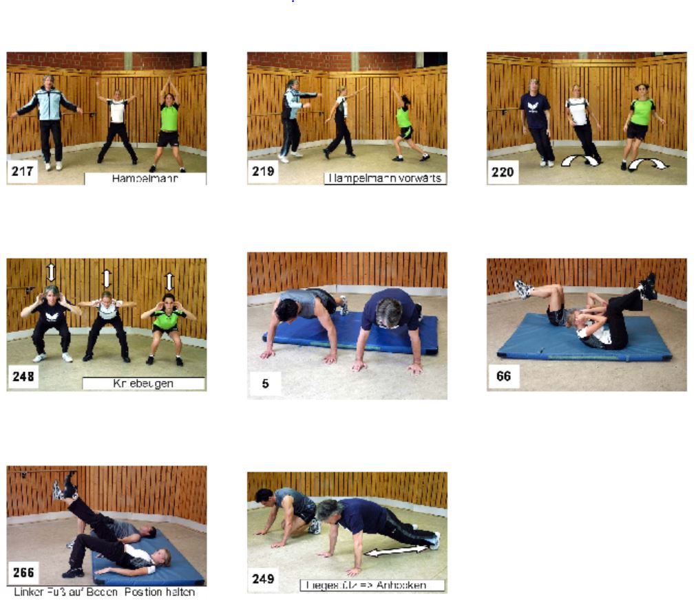 Tabata-Training Fitness Skigymnastik